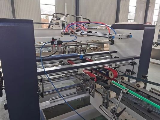 Professionelle vollautomatische Ordner-Klebmaschine für Wellkartonkartons