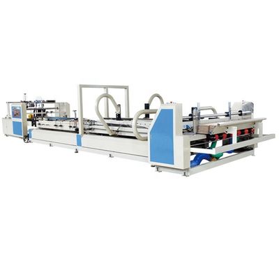 Kunststoffverpackungsmaterial Tongbao Automatische Klebmaschine für Wellkarton 100 p/min